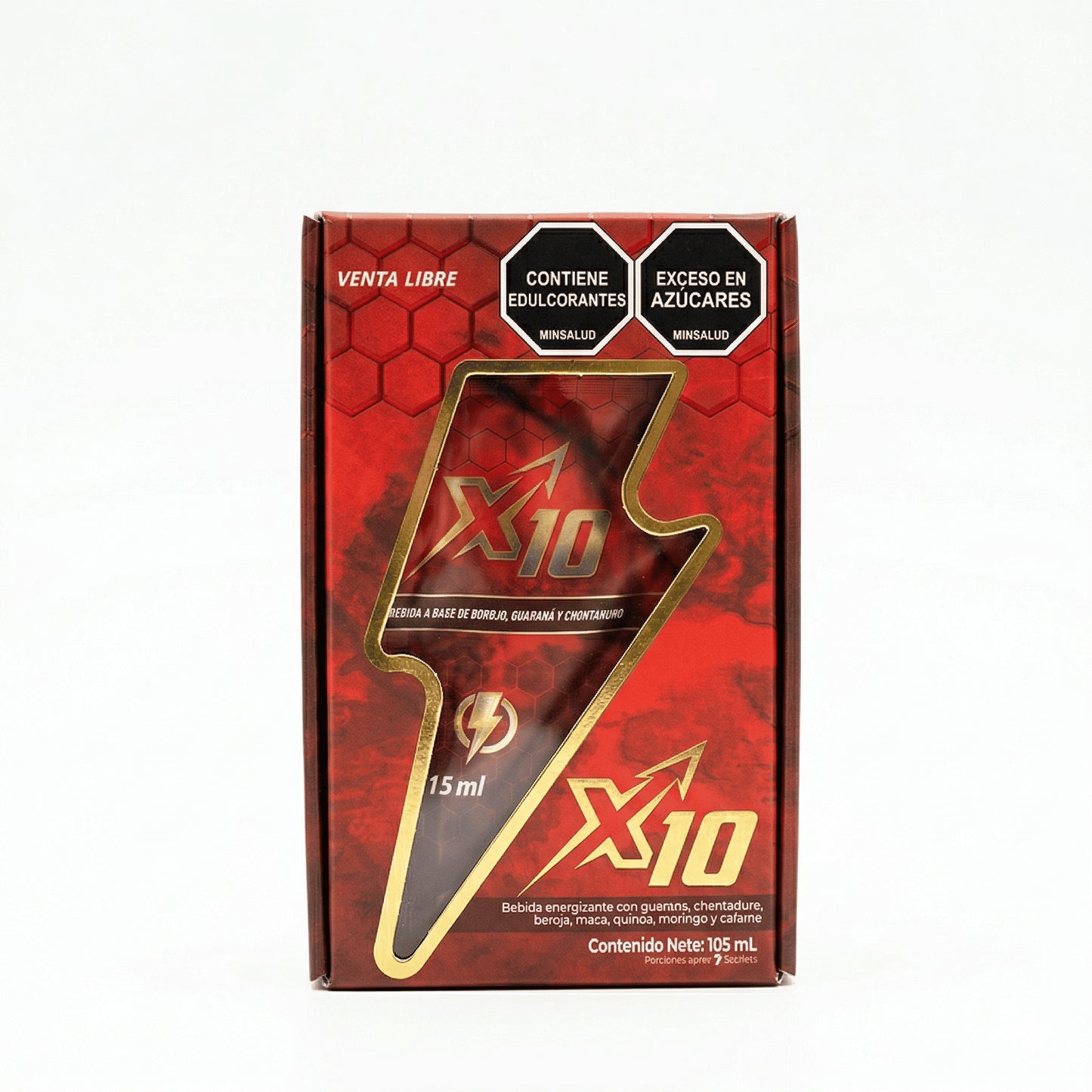 X10 - Potenciador de Energía y Vitalidad Masculina